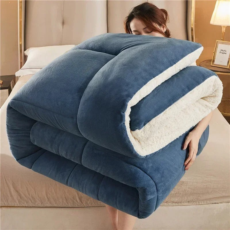 Warming blanket blue