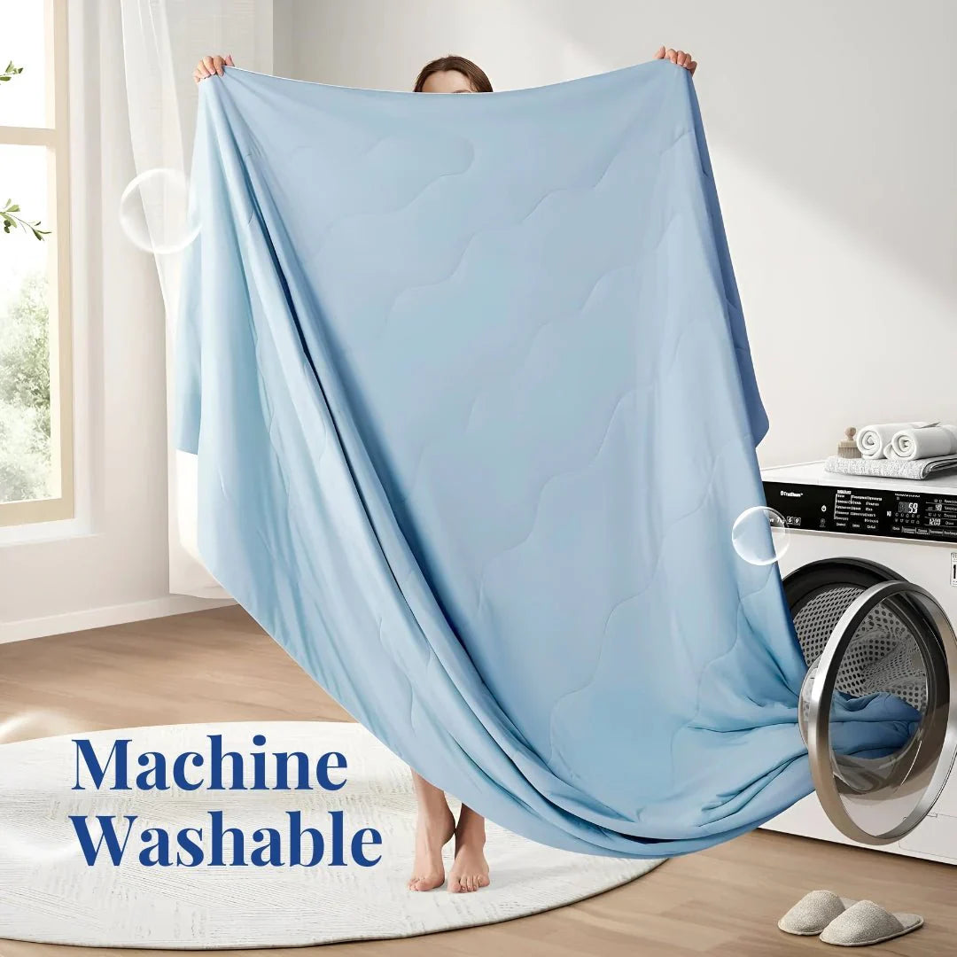 Cooling blanket blue