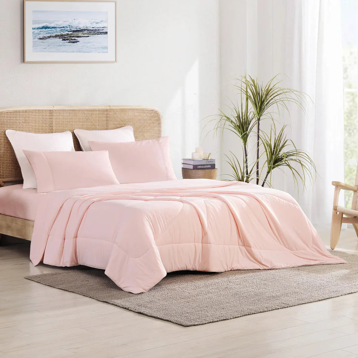 Cooling blanket pink