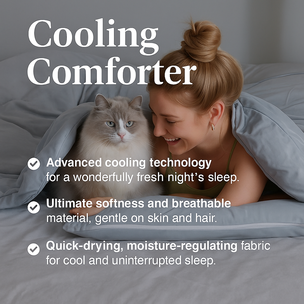 Cooling blanket grey