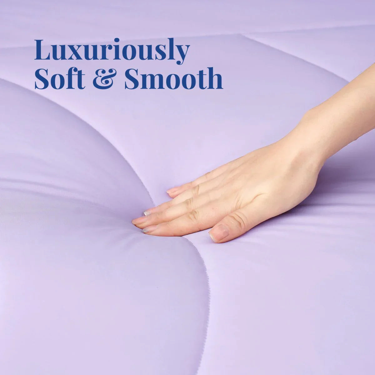 Cooling blanket lavendel