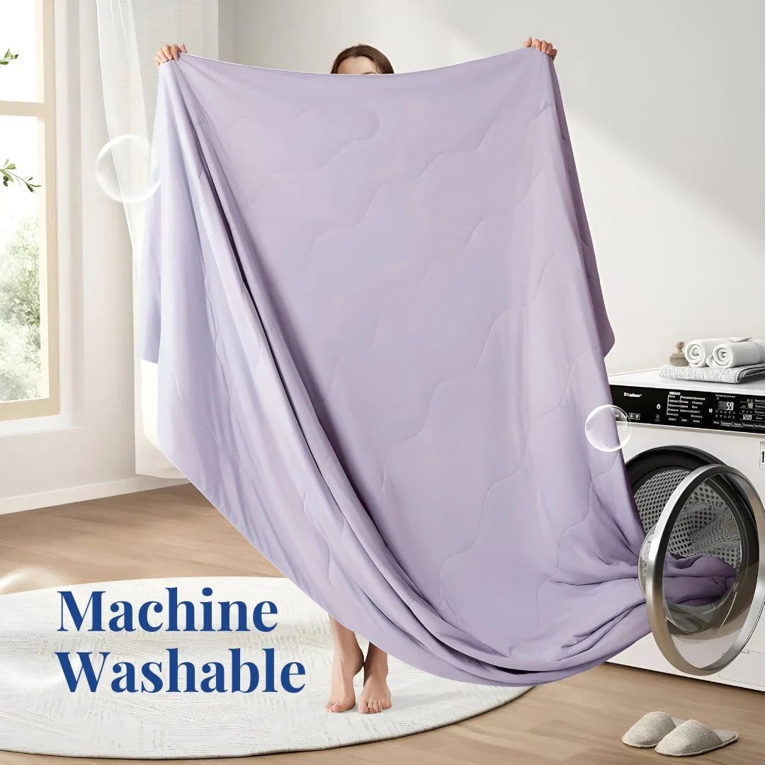 Cooling blanket lavendel